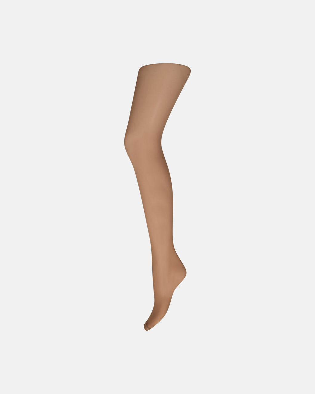 DECOY Knæstrømper Toe-less 10 Denier Nude