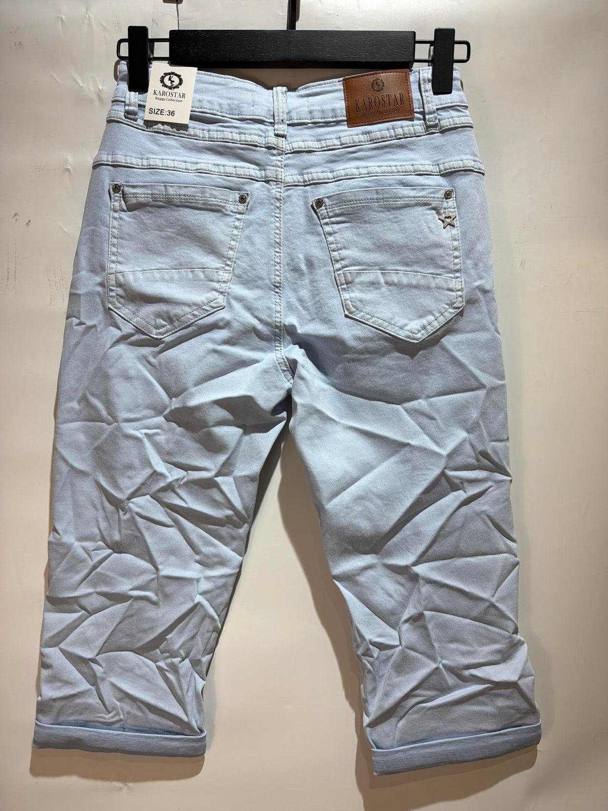 Karostar SUM Capri Jeans Lys Blå