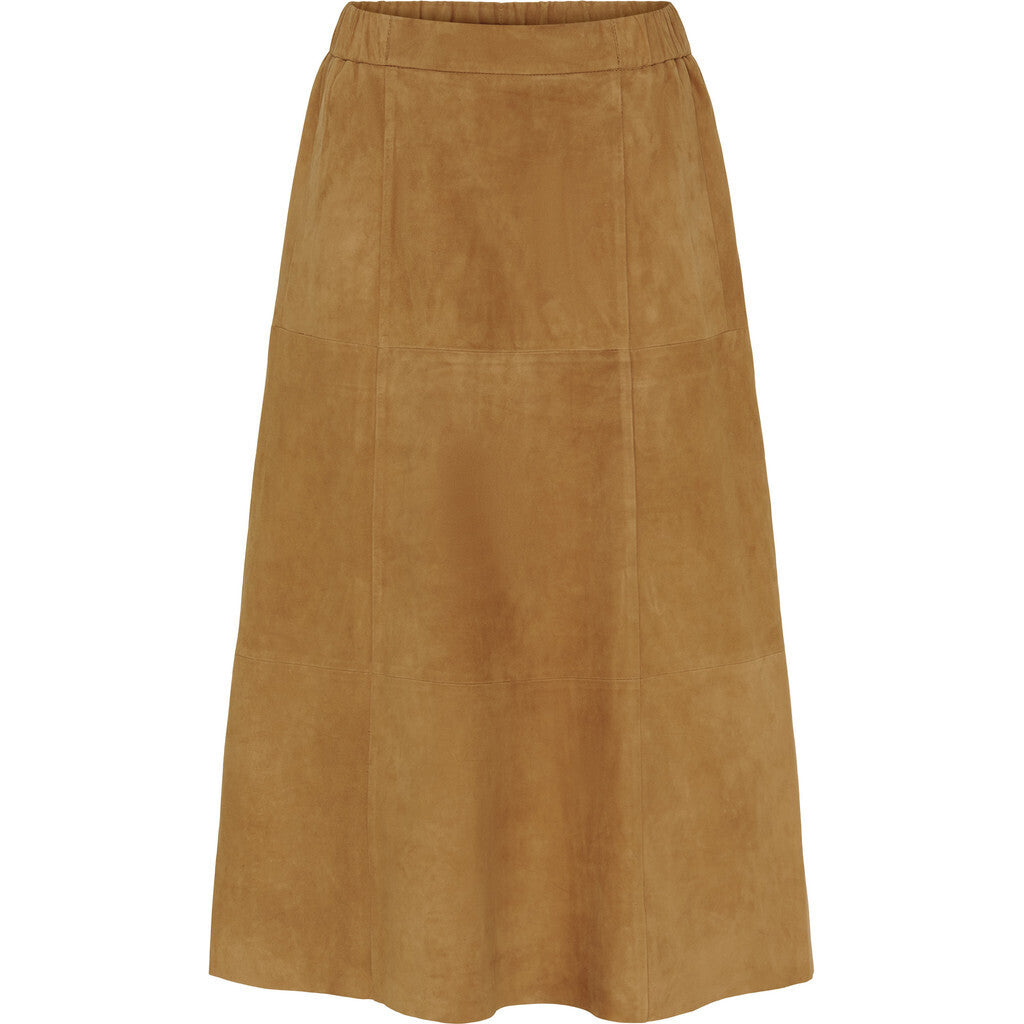 BTF CPH Suede Nederdel Cognac