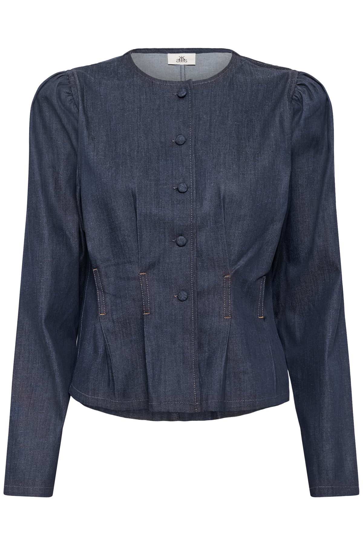 Karen By Simonsen Drew Bluse Denim Blå