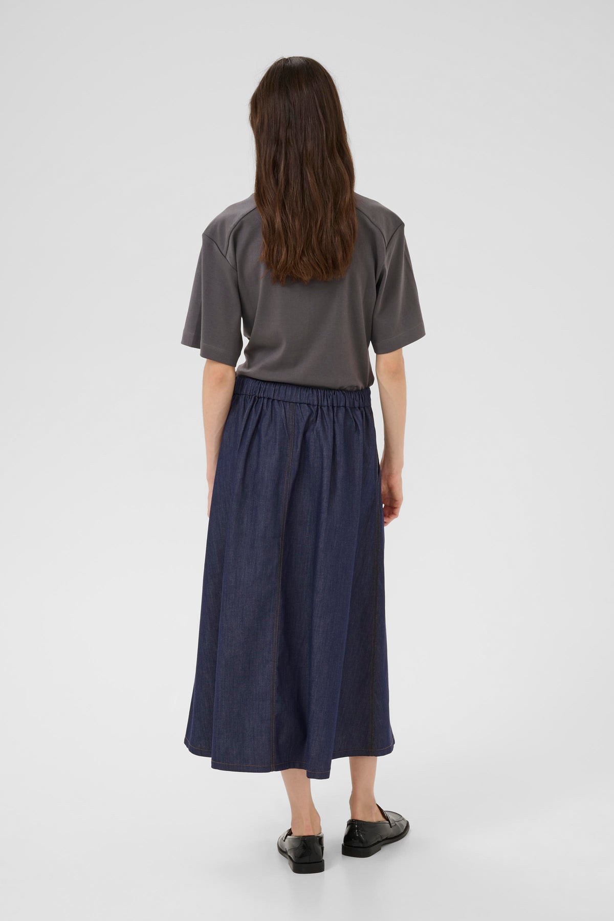 Karen By Simonsen Drew Nederdel Denim Blå