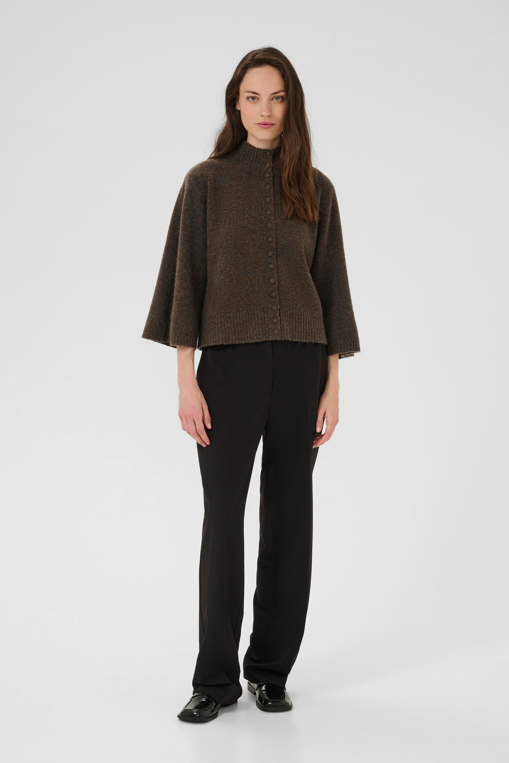 Karen By Simonsen Dream Cardigan Chocolate Brun