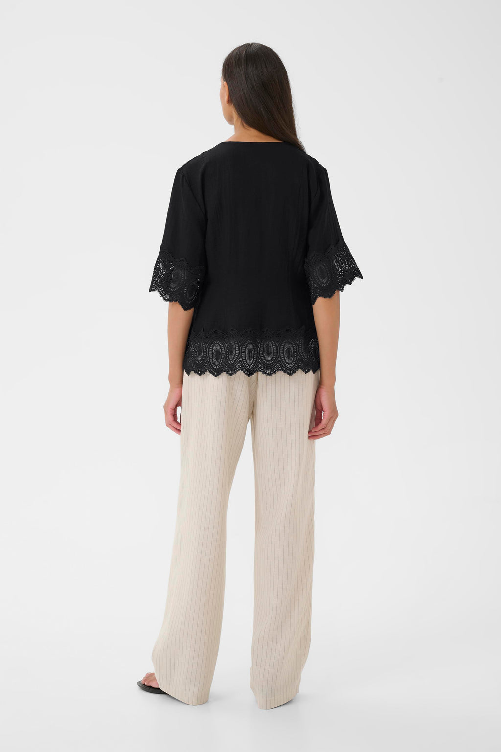 Karen By Simonsen Urith Bluse Meteorite Sort