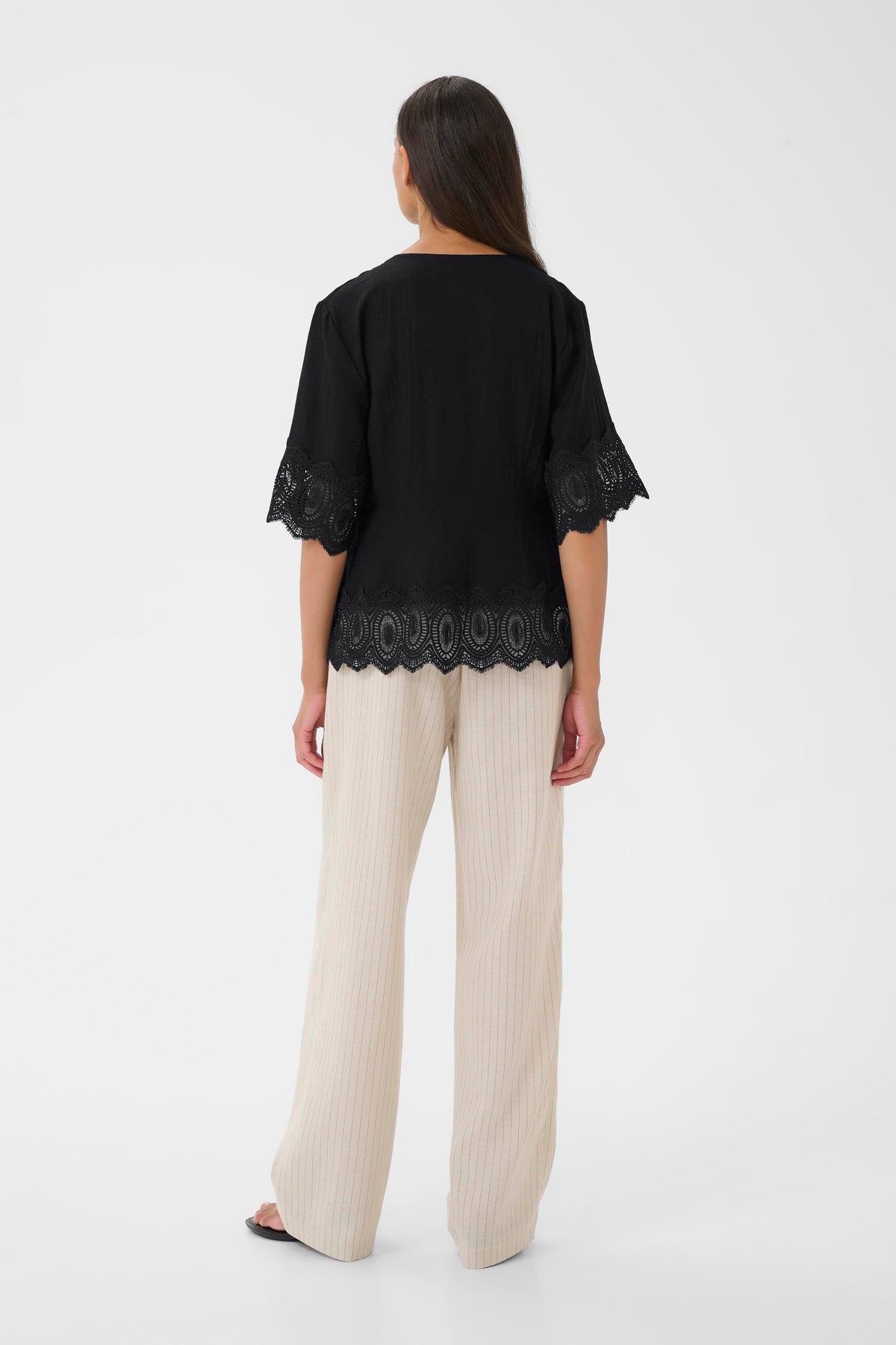 Karen By Simonsen Urith Bluse Meteorite Sort
