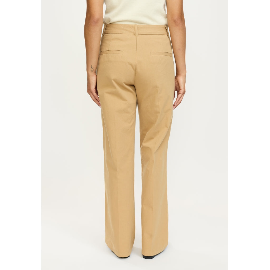 Soft Rebels Tabita Vilja Buks Midwaist Loose Cartouche Brun