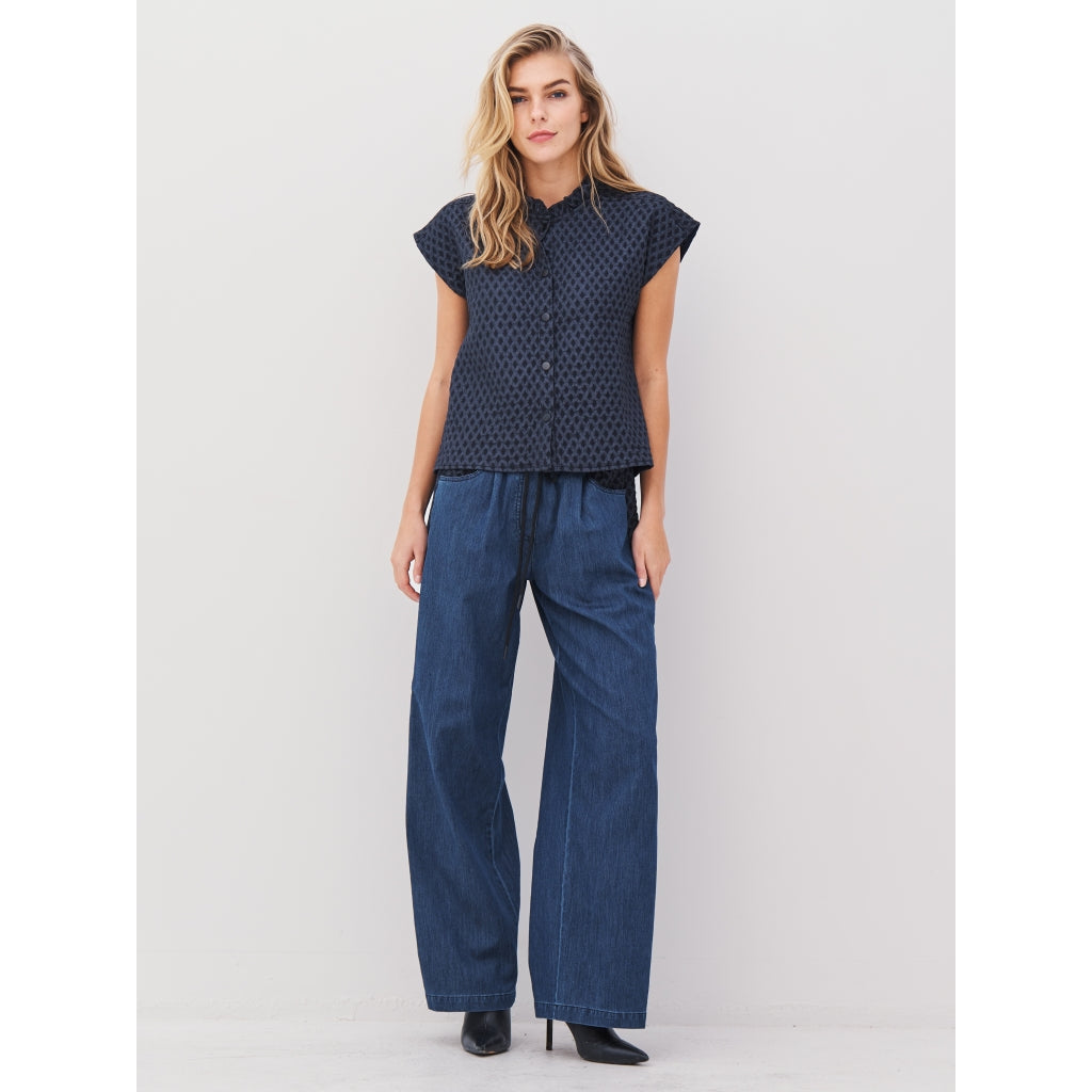 Nü Denmark Ane Bukser Denim Blå