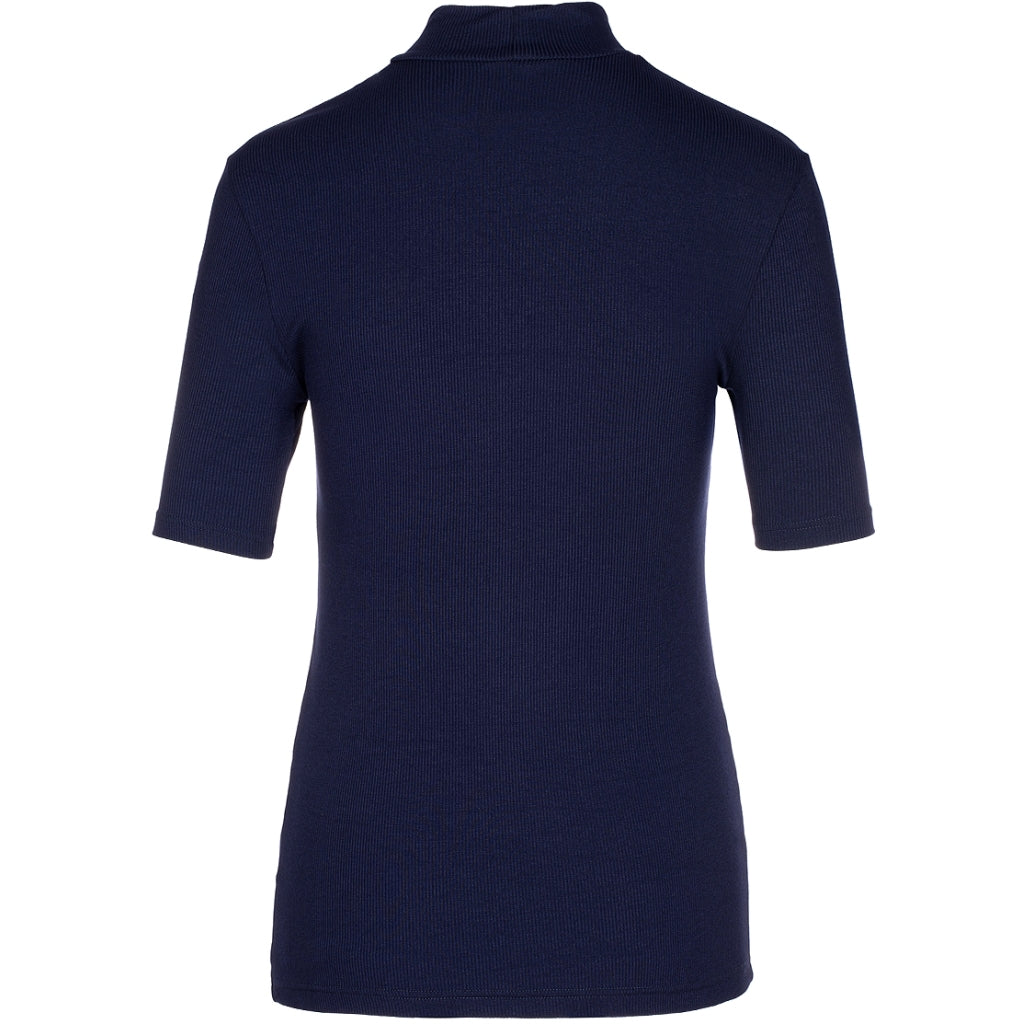 One Two Jackynit T-shirt Navy Blå