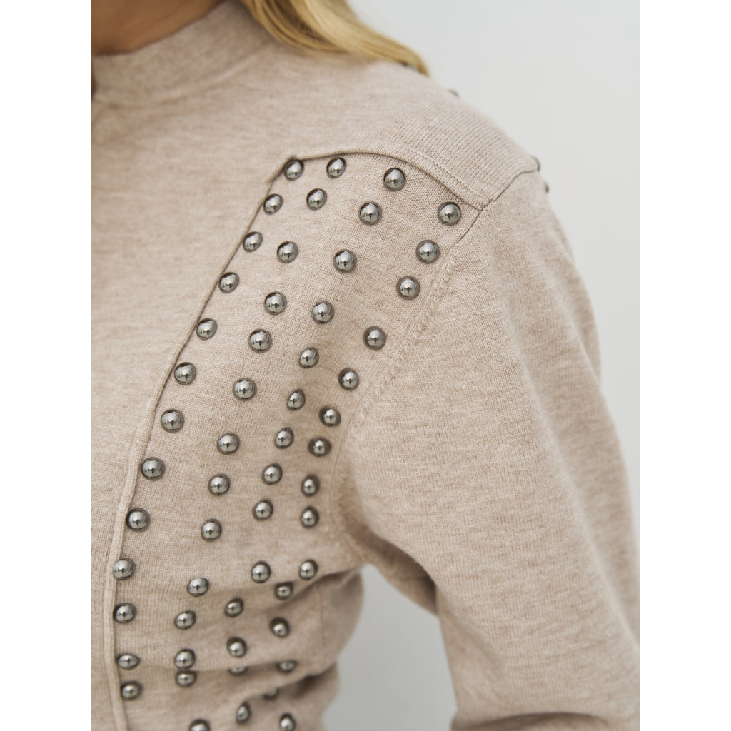Nü Denmark Charlie Cardigan Strik Seasand Mix