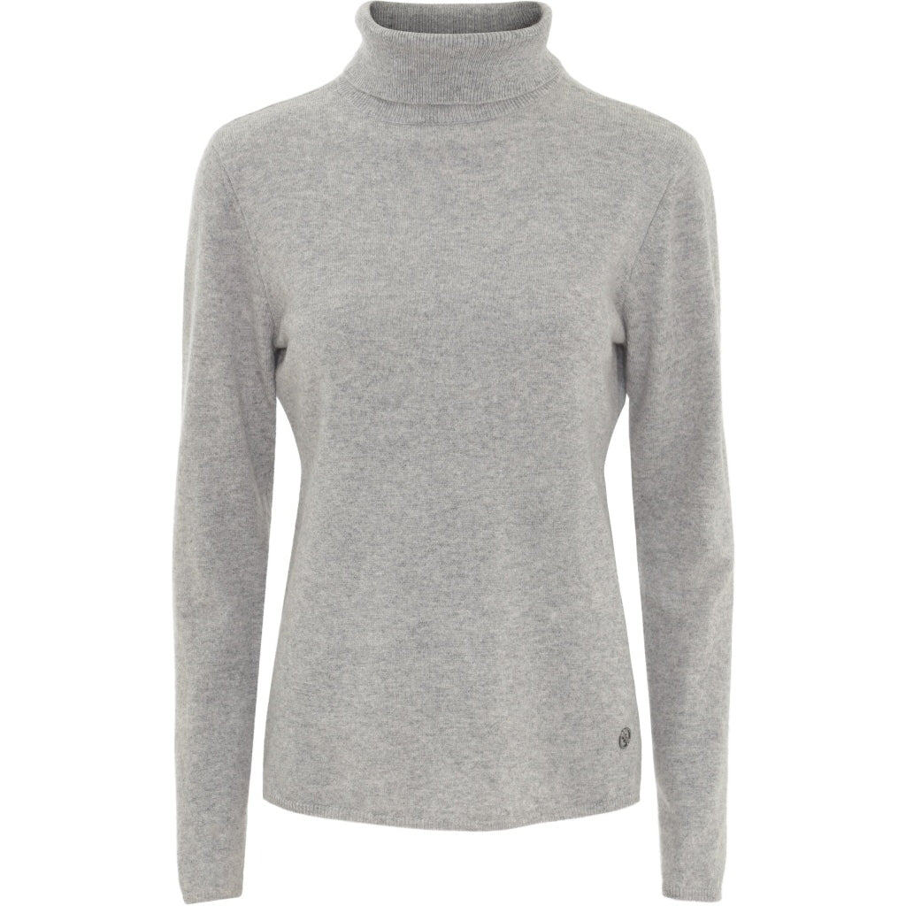 BTF Turtle Neck Pullover Cenere Light Grey