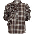 GOSSIA ZabinaGO Bluse Checks Brun