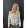 Continue CPH Paloma Lace Skjorte Off White