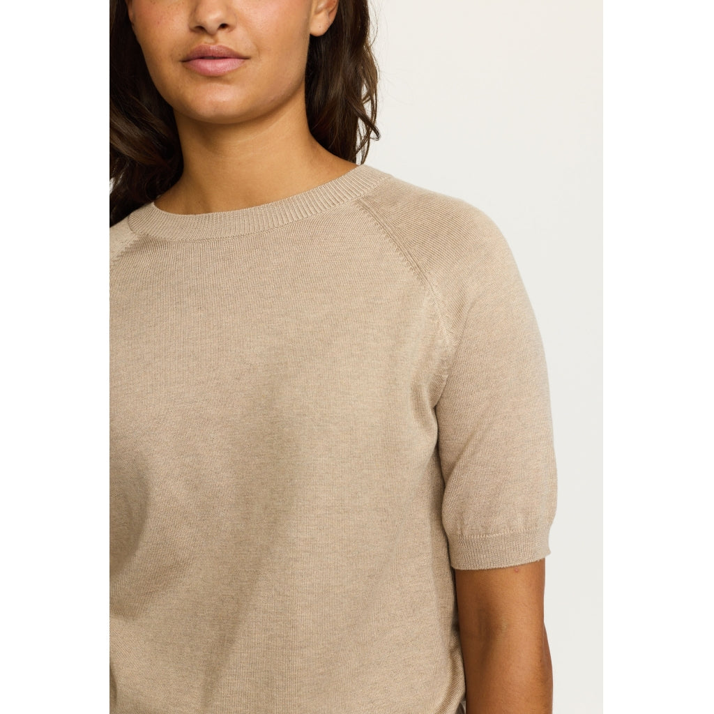 Soft Rebels Maria SS O Neck Nomad Melange