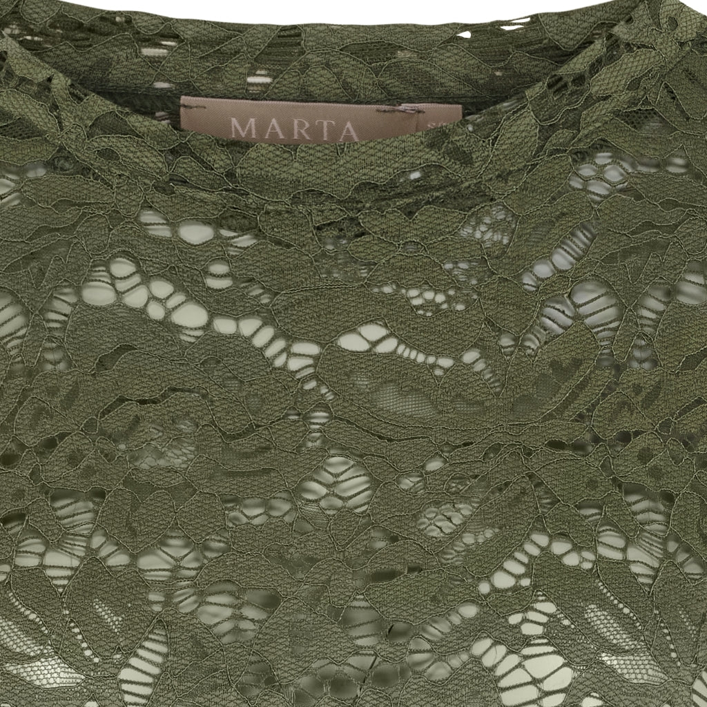 Marta Du Chateau Milley T-shirt Langærmet Mili Grøn