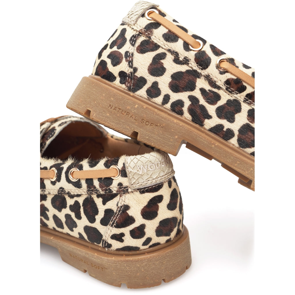 Woden Johanne Sko Leopard