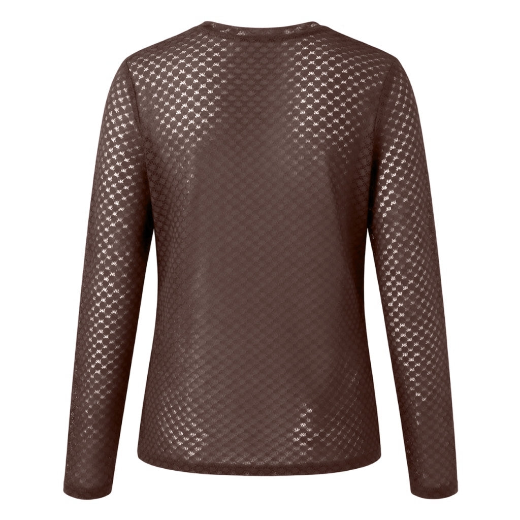 One Two Segberg T-shirt Lace Suitcase Brun