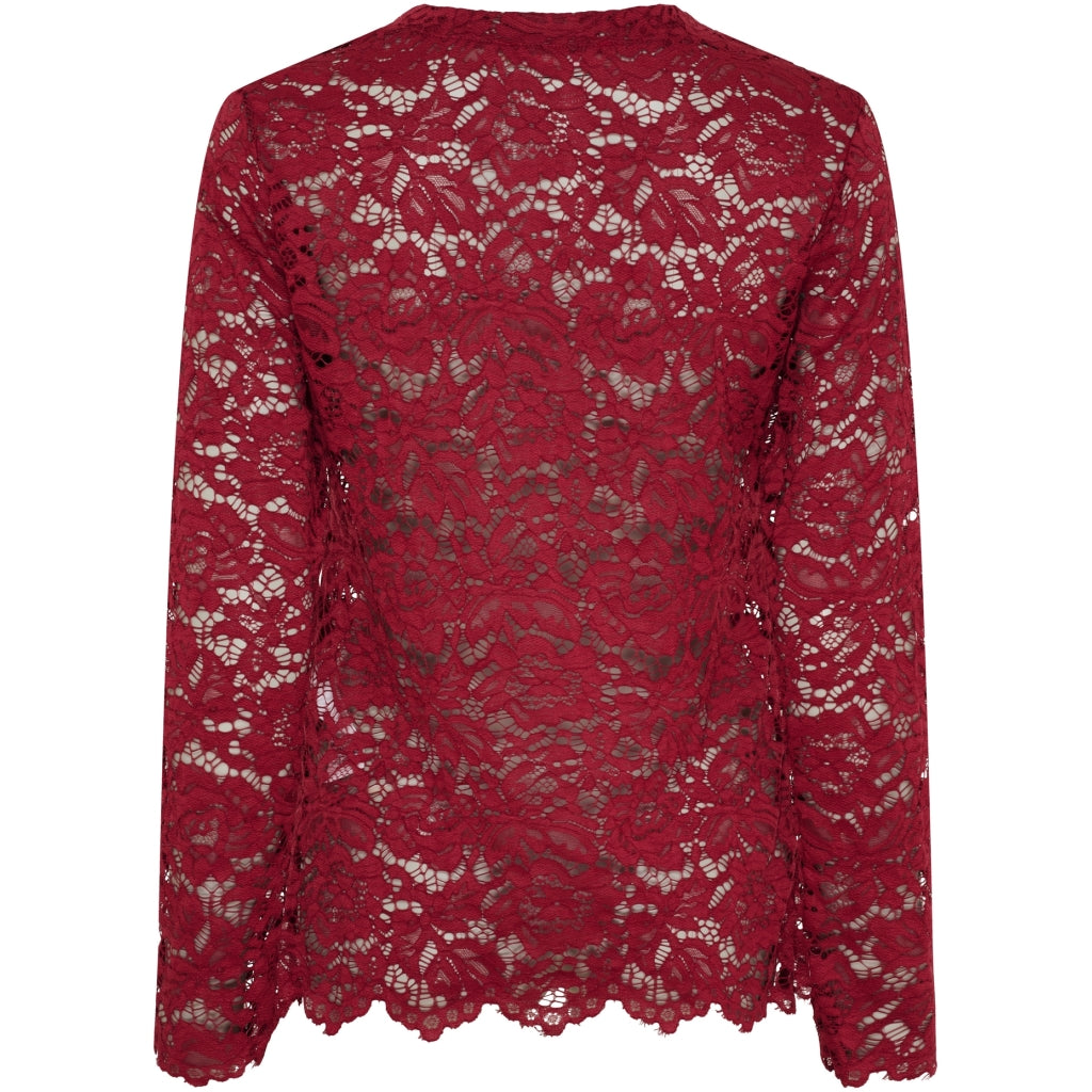 Marta Du Chateau Milley T-shirt Langærmet Bordeaux