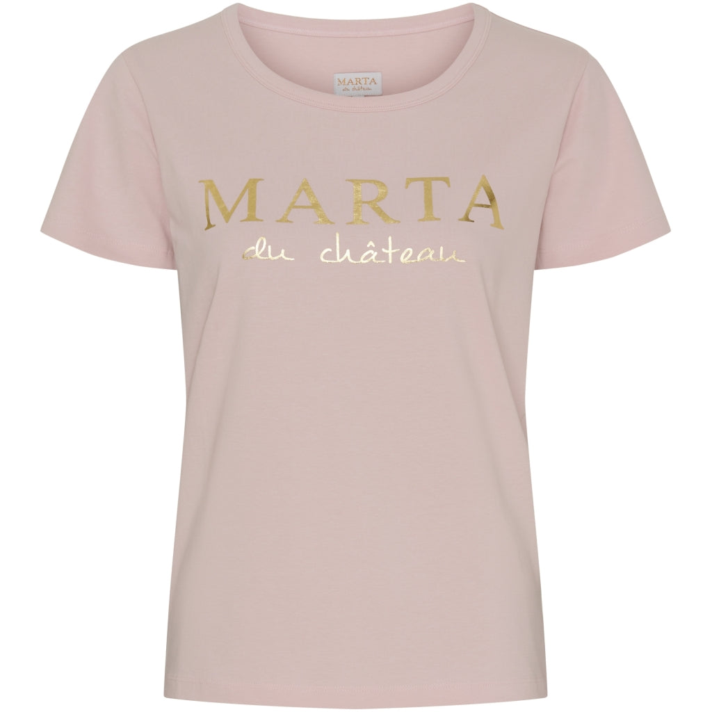 Marta Du Chateau Jeanette T Shirt Old Rosa