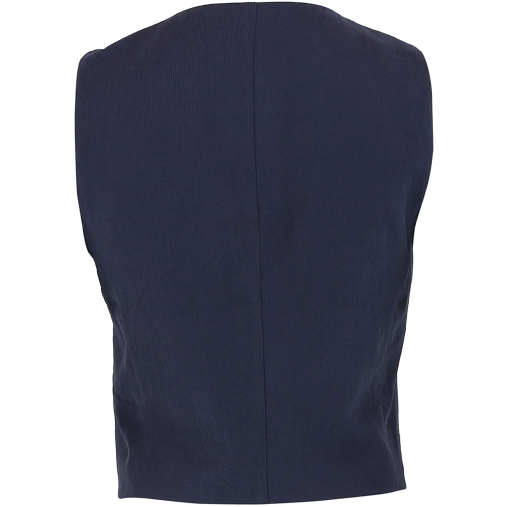 Continue CPH Bobby Vest Velvet Blå