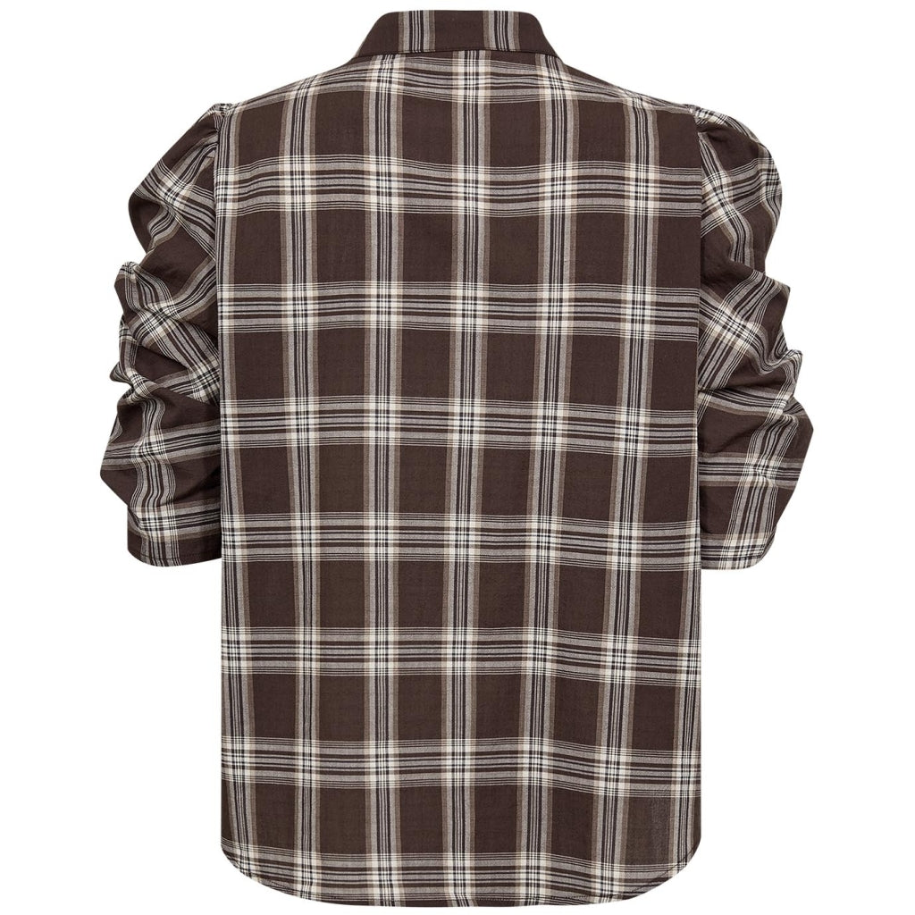 GOSSIA ZabinaGO Bluse Checks Brun