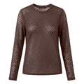 One Two Segberg T-shirt Lace Suitcase Brun