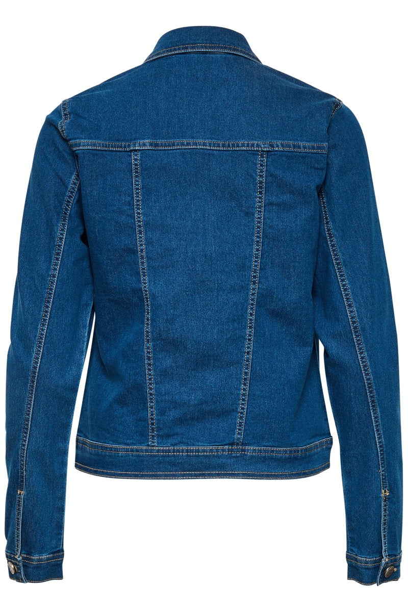KAFFE Vicky Jeans Jakke Medium Blå