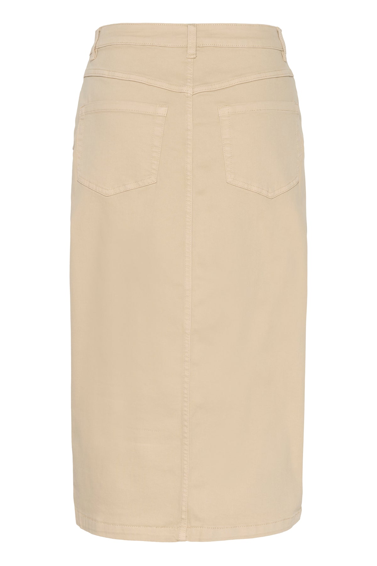 KAFFE Zelina Nederdel Denim Feather Grå