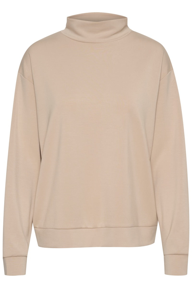KAFFE Annika Sweatshirt Feather Grå