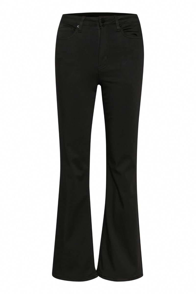 KAFFE Dima Flared Jeans Sort