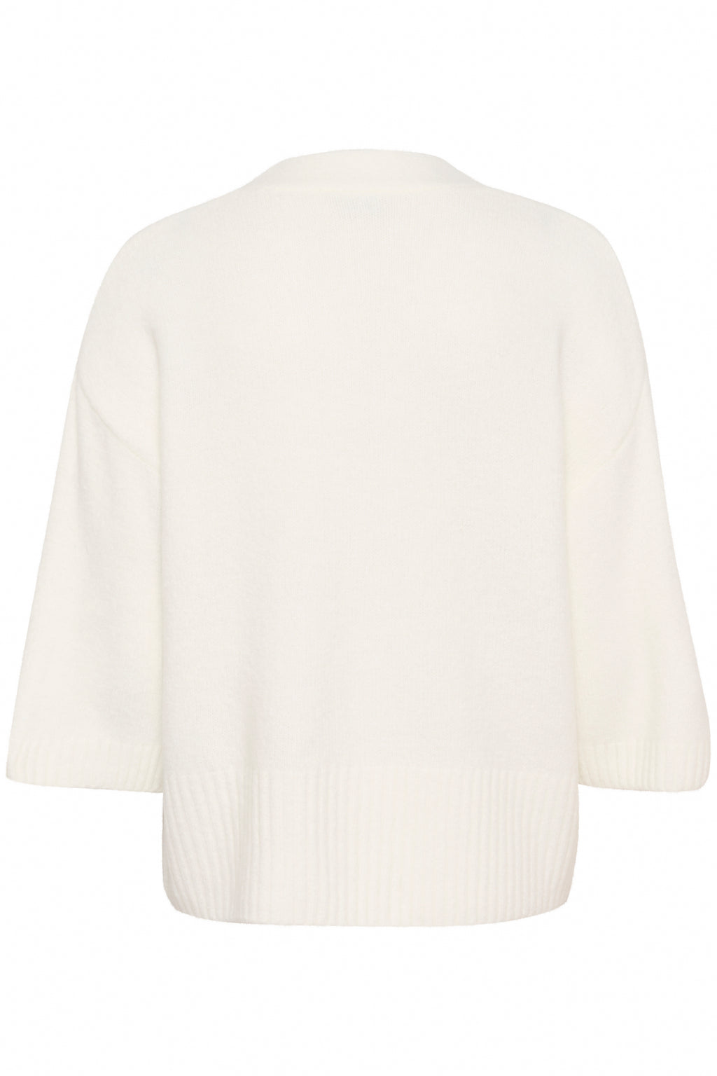 KAFFE Rosie Cardigan Chalk Hvid