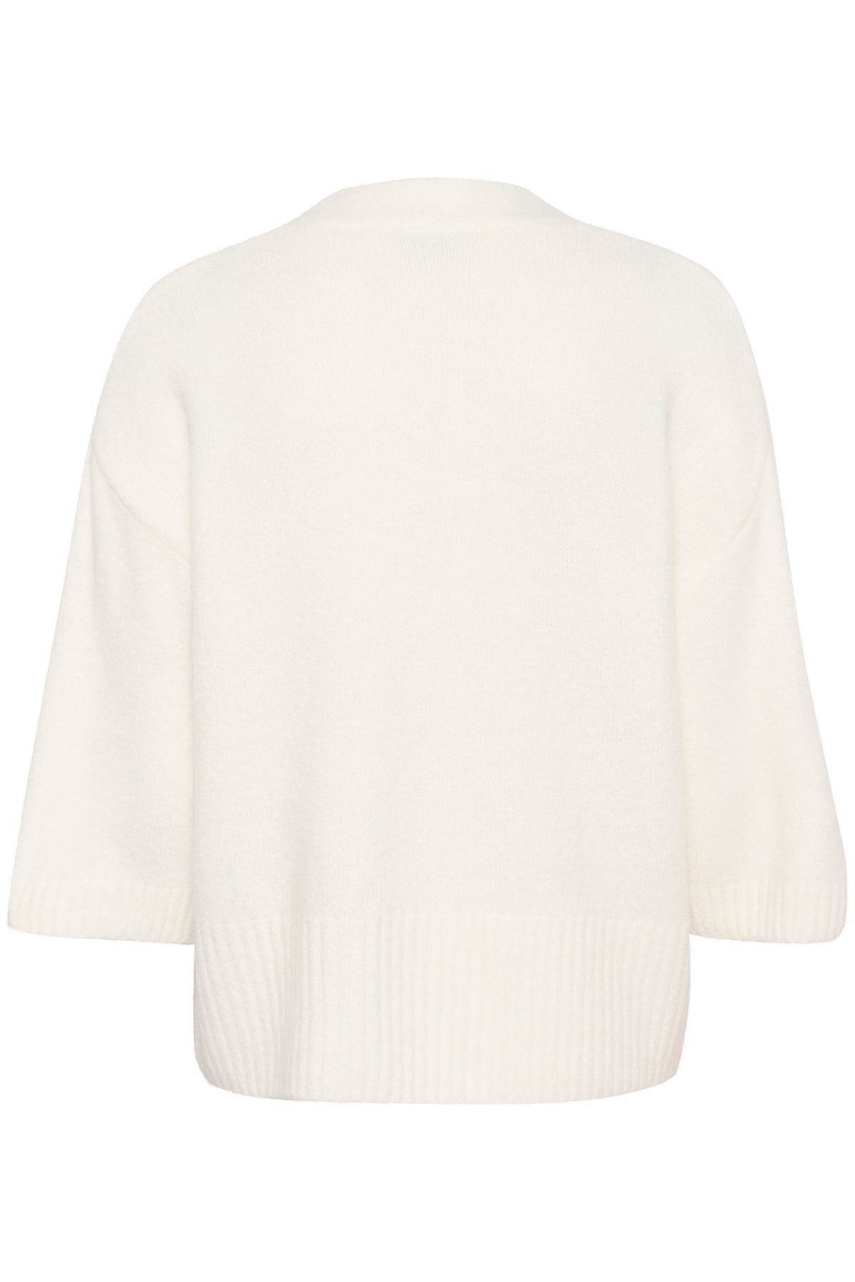KAFFE Rosie Cardigan Chalk Hvid