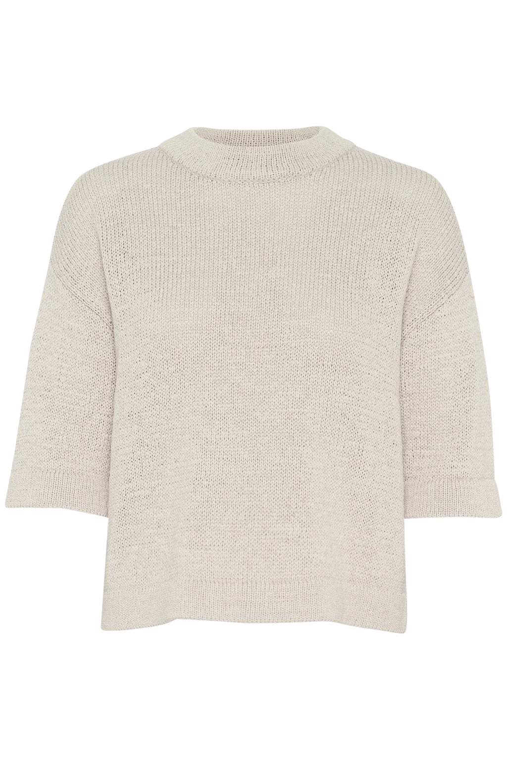KAFFE Sevita Pullover Moonstruck Lys Grå