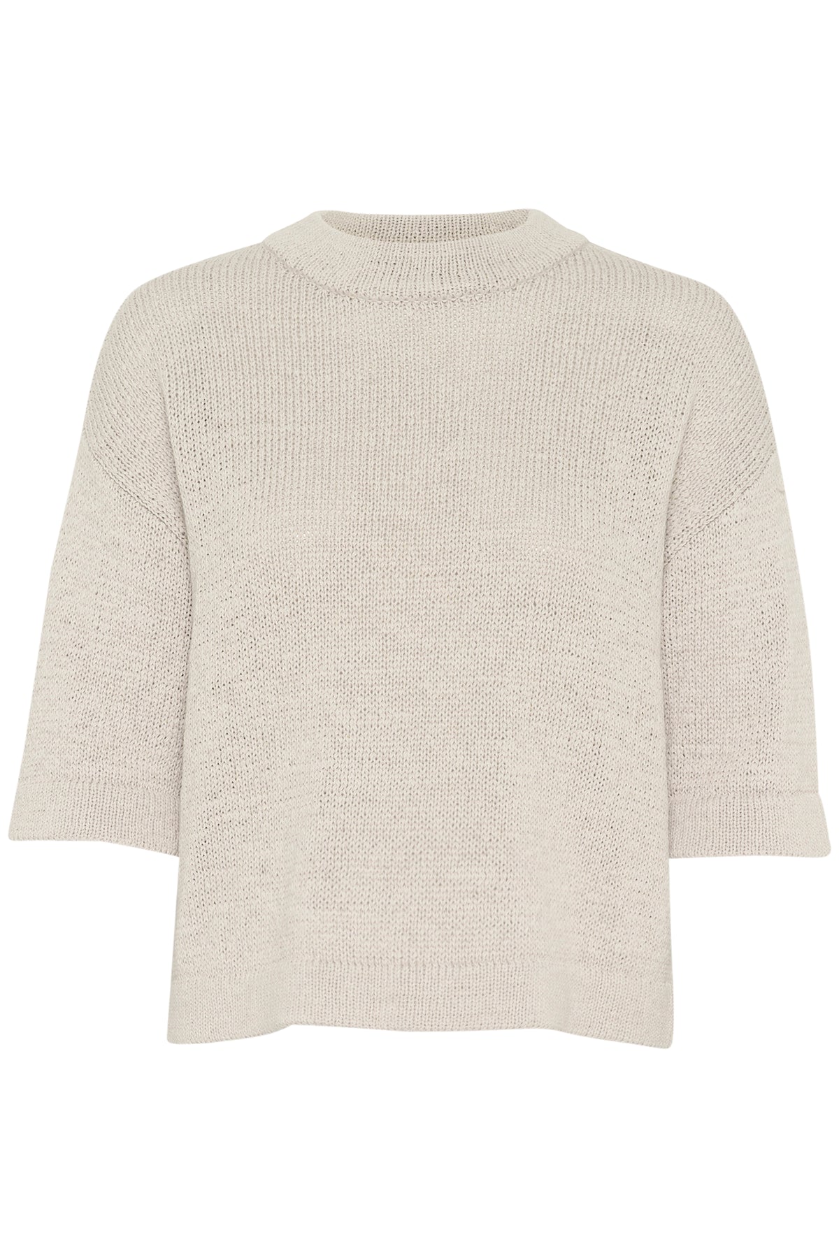 KAFFE Sevita Pullover Moonstruck Lys Grå