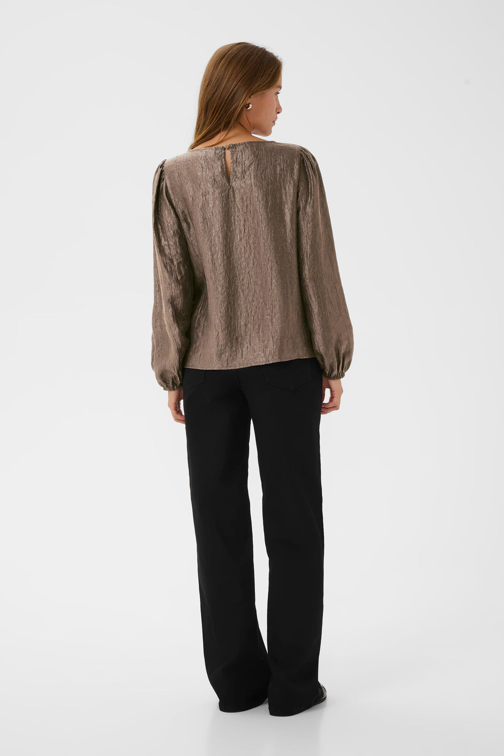 KAFFE Rizz Bluse Morel Brun