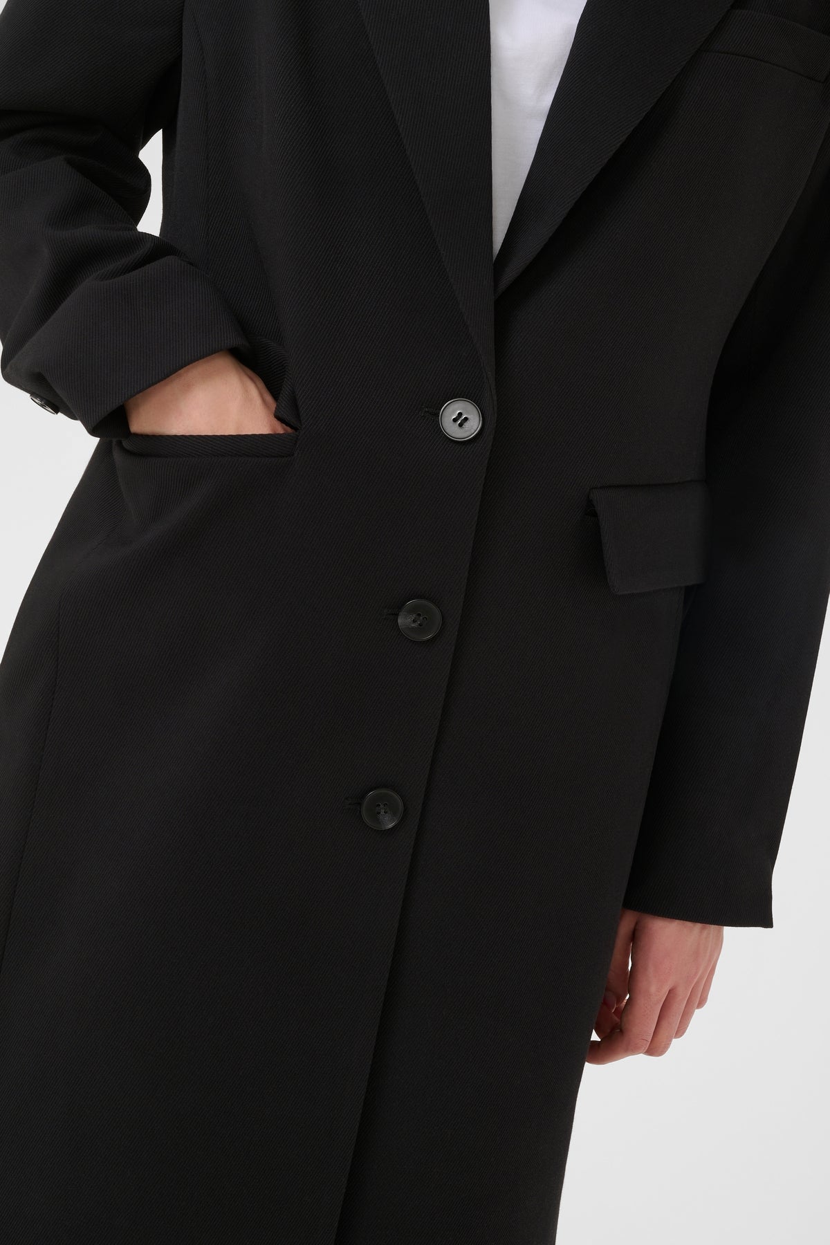 KAFFE Milos Blazer Jakke Deep Sort
