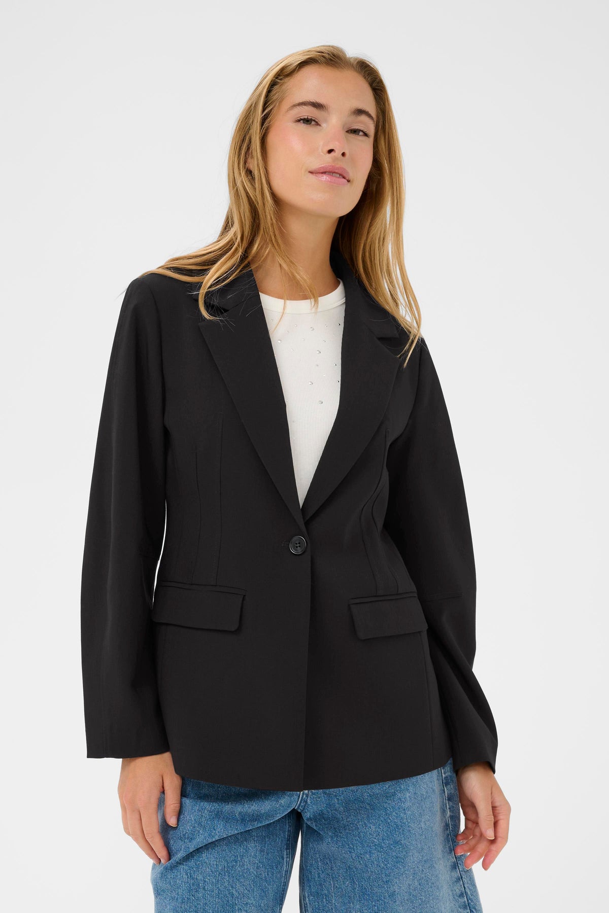 KAFFE Hella Blazer Deep Sort