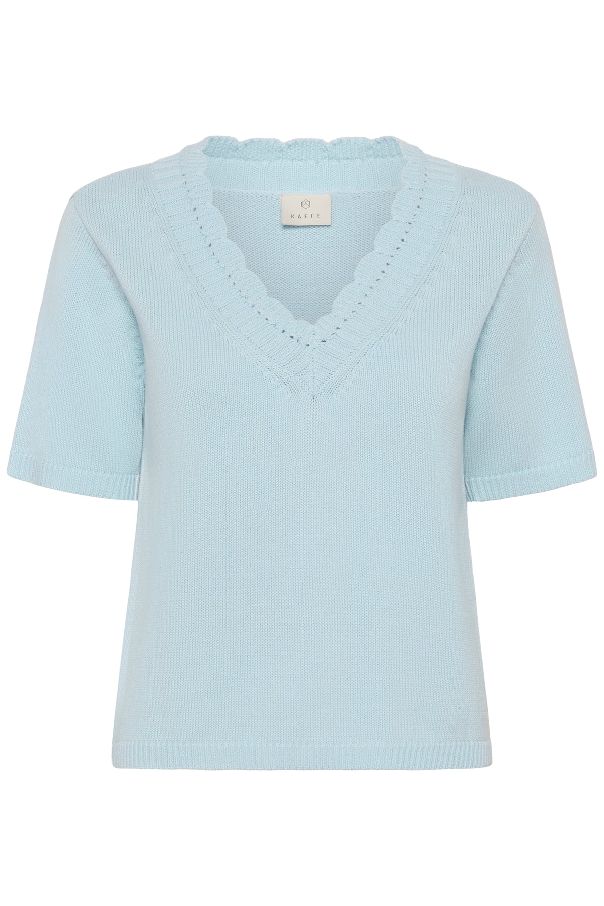 KAFFE Lilliana Strik Pullover Nantucket Breeze Lys Blå