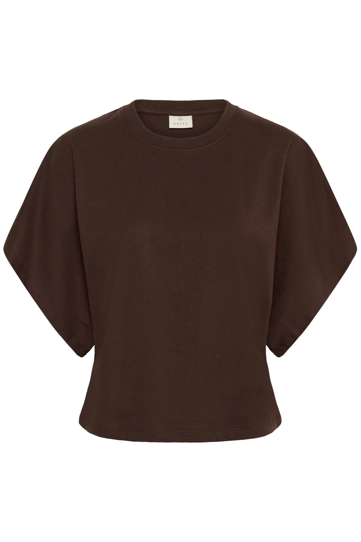 KAFFE Stormy T-shirt Coffee Bean Brun