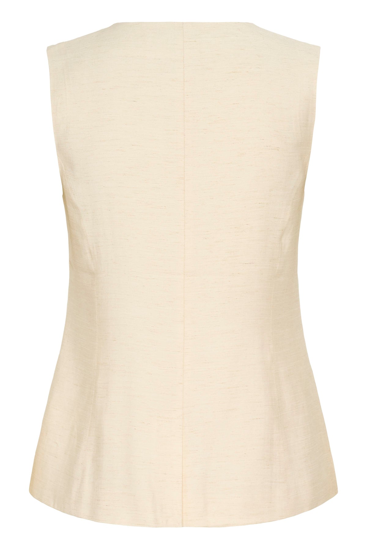 KAFFE Annetta Vest Feather Grå