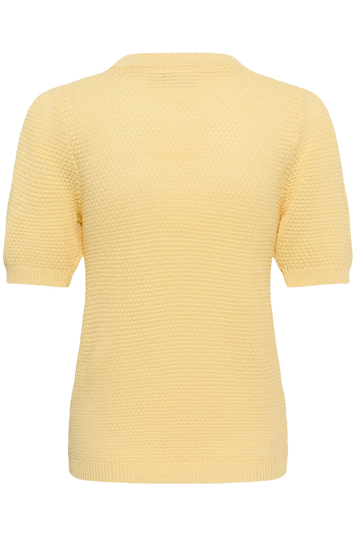 KAFFE Vivian Strik Pullover Sunlight Gul