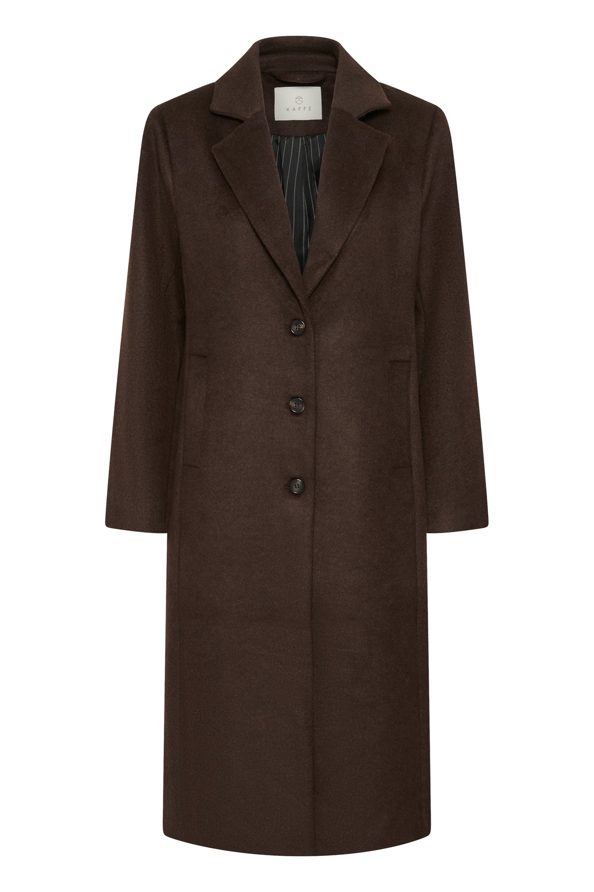 KAFFE Ninna Blazer Frakke Coffee Bean Brun