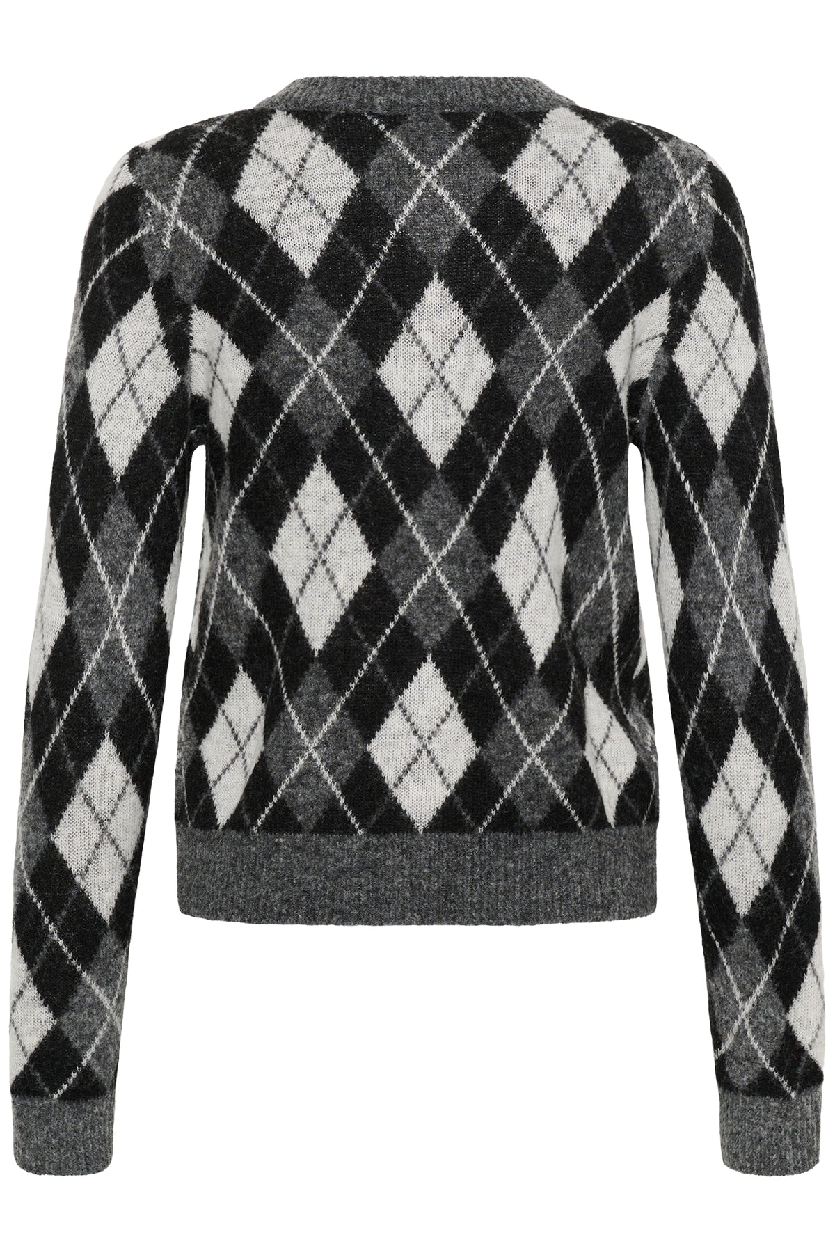 KAFFE Harlow Cardigan Mørk Grå Sort