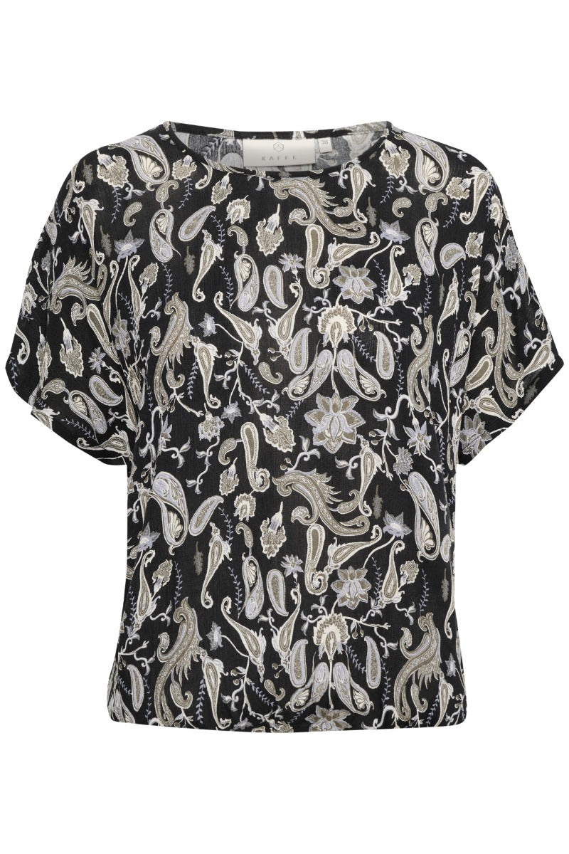 KAFFE Lisa Sine Bluse Sort