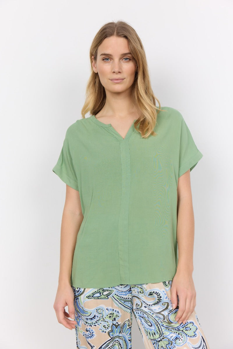 Soyaconcept Radia 9 T-shirt Lys Grøn