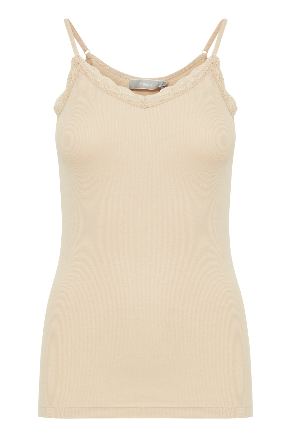 Fransa Hizamond 4 Strap Top Oxford Tan Brun