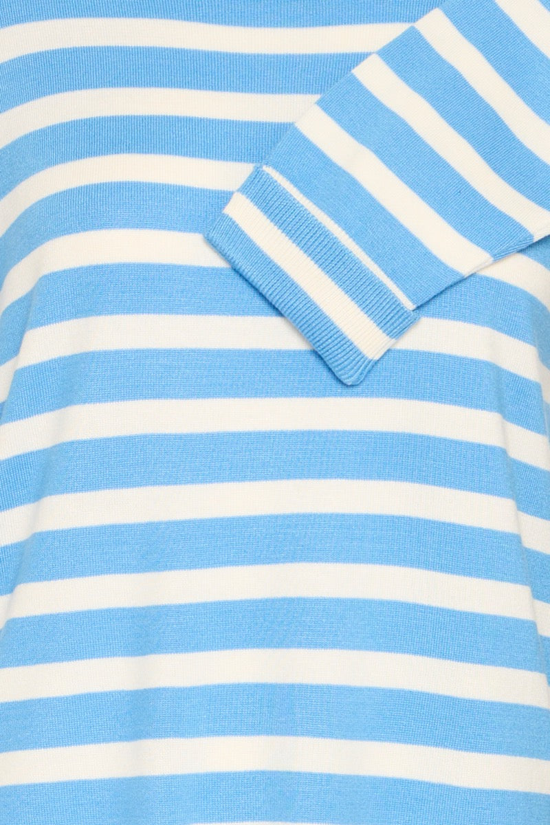 Fransa Besmock 4 Pullover Azure Blå Mix