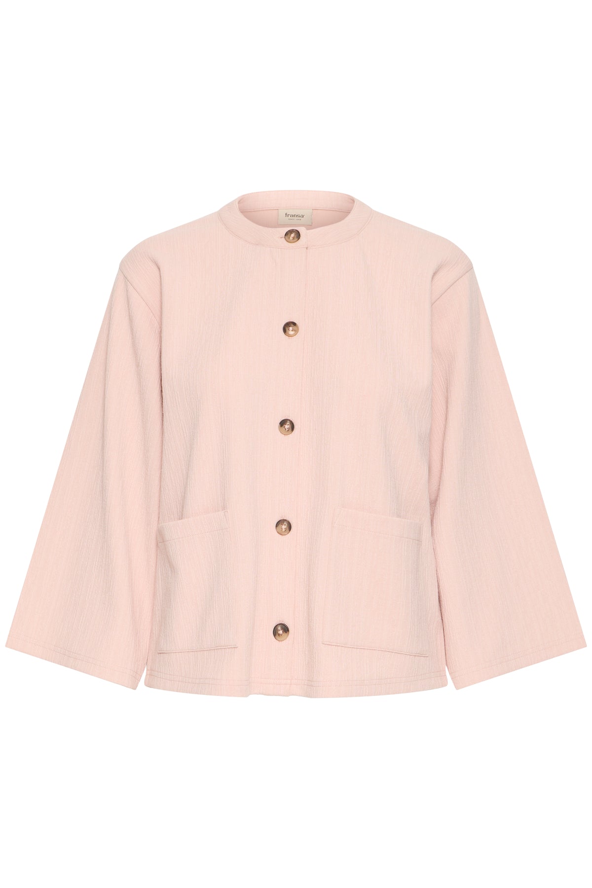 Fransa Carla Cardigan 2 Rosa Smoke