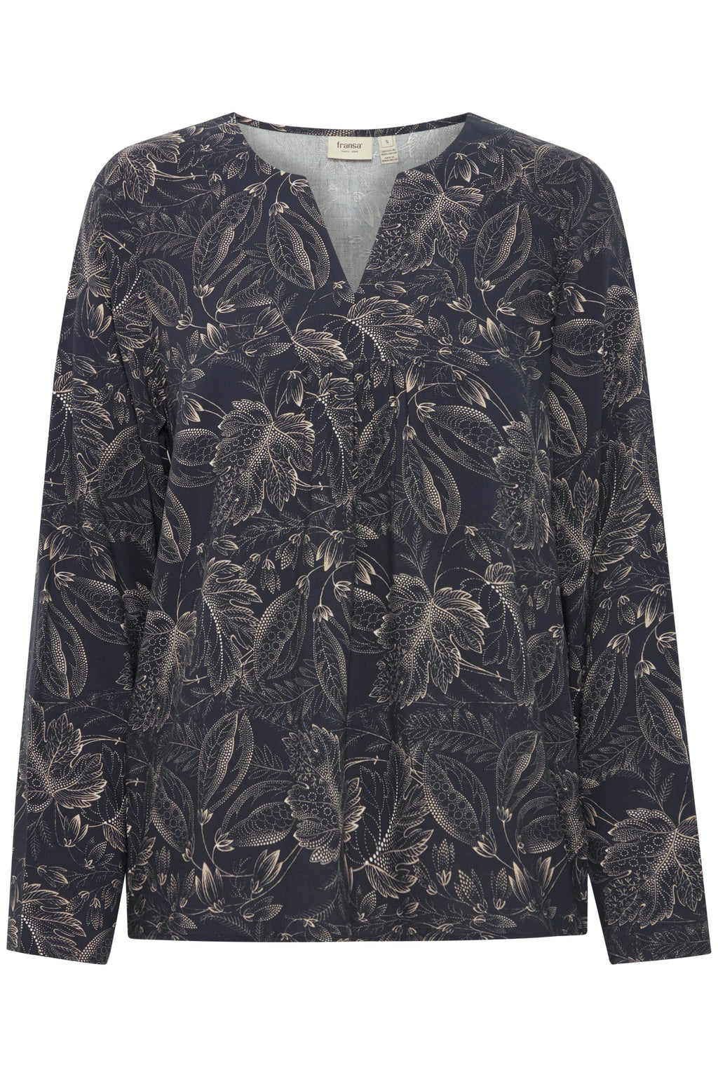 Fransa Kiki 1 Bluse Dark Peacoat Blå