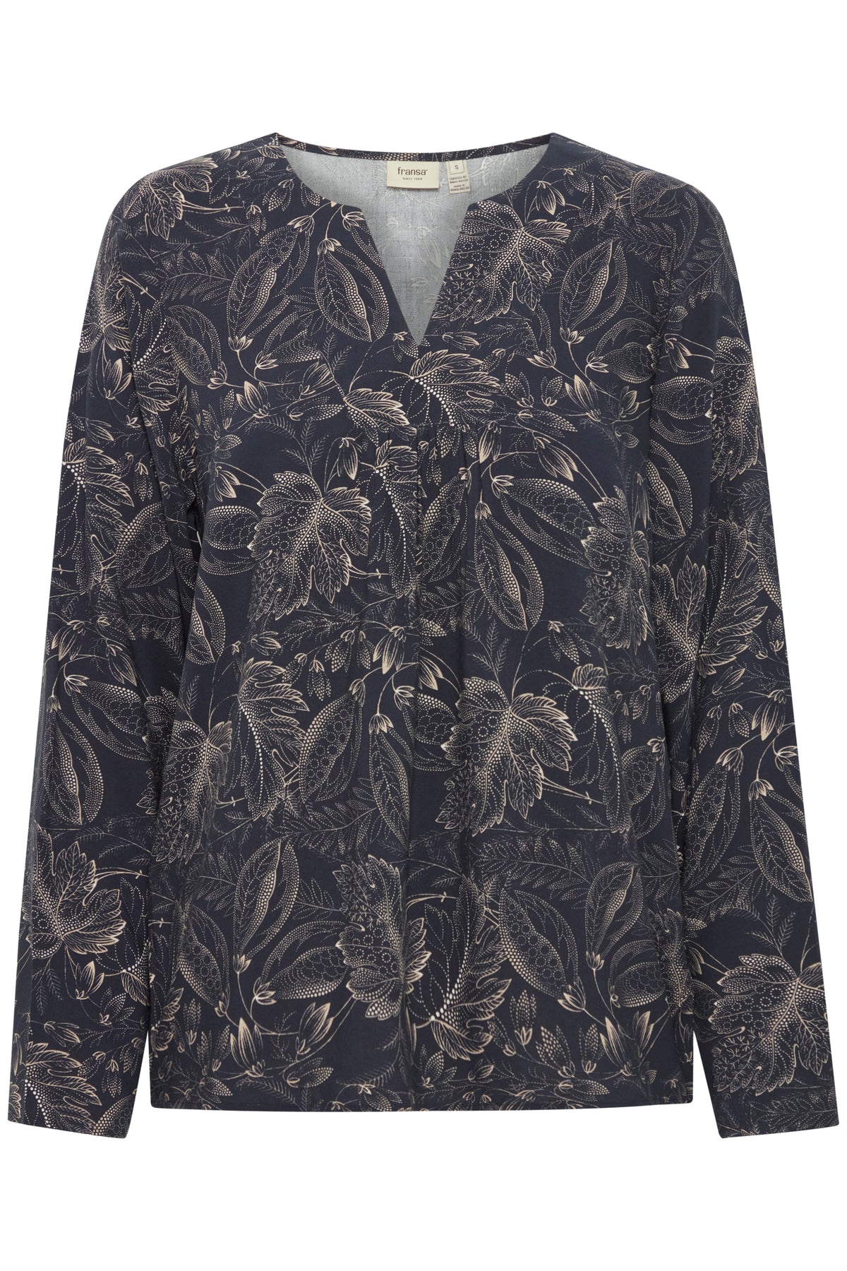 Fransa Kiki 1 Bluse Dark Peacoat Blå