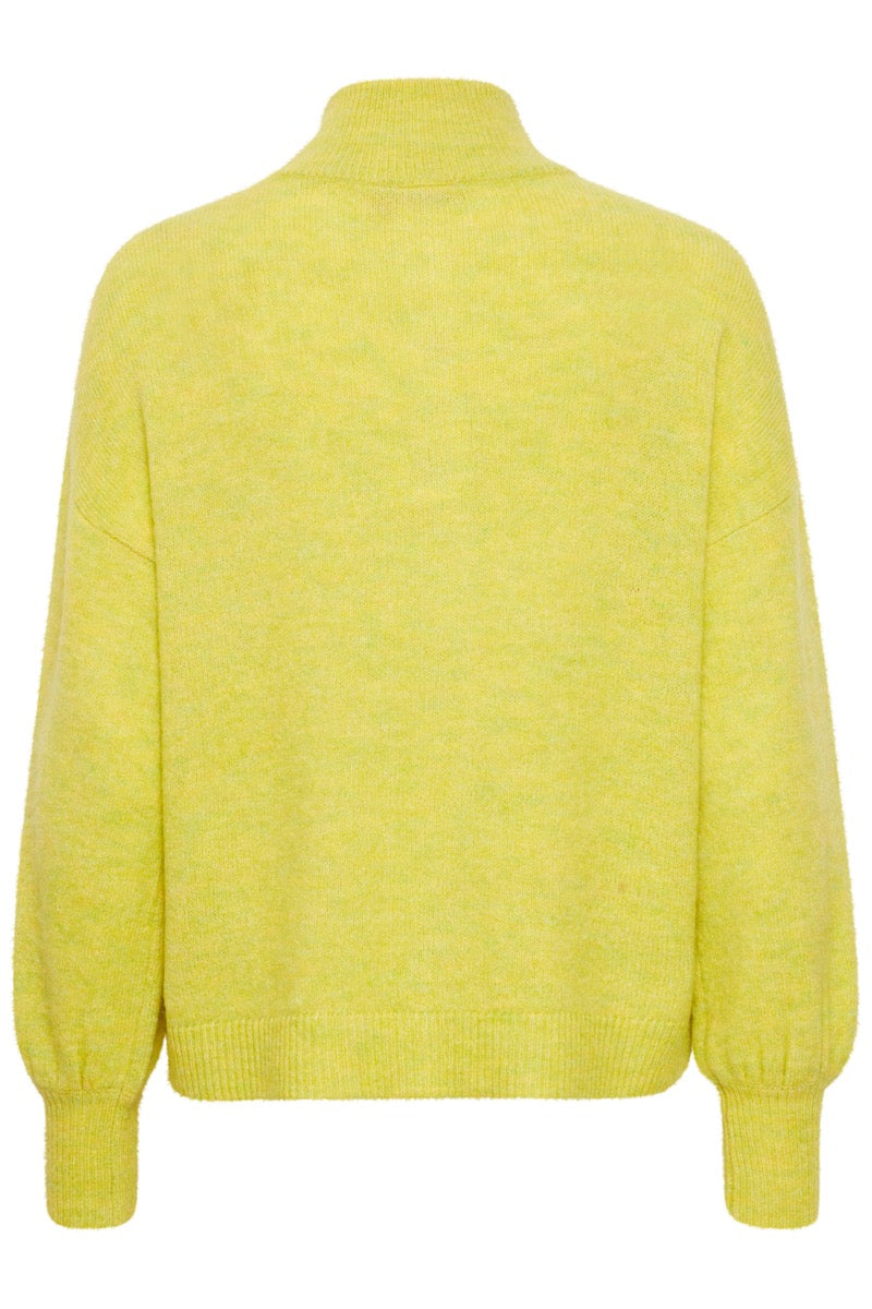 Fransa Elvira Cardigan 2 Gul Plum Melange