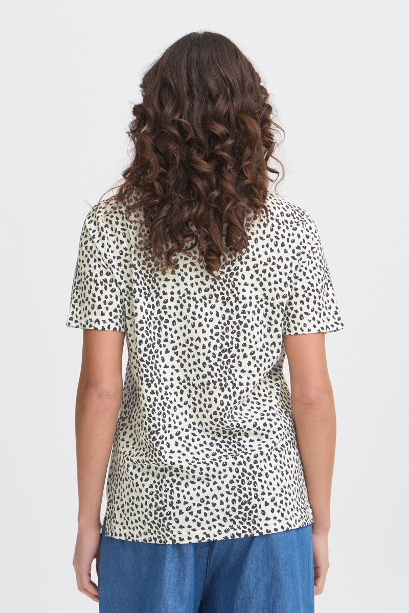 Fransa Hazel T-shirt 2 Art Whisper Hvid